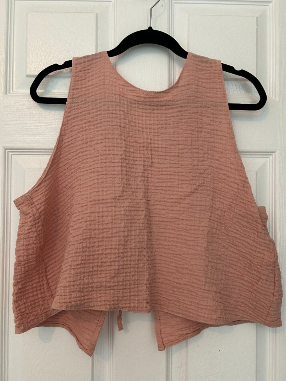 Zara Flowy Open-Back Top | Size XL | NWT - Picture 3 of 4